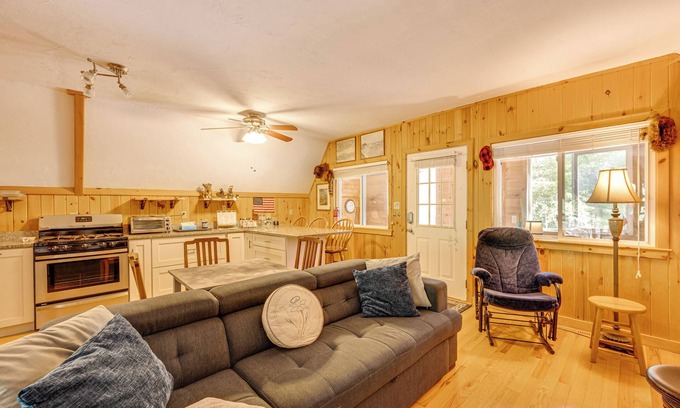 Eidelweiss Village Cabin | Steps to Lake, Beach & Playground: Madison Cabin