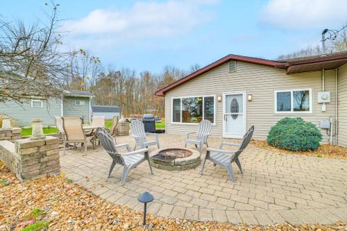 Harrison House | Steps to Long Lake Cabin with Patio in Harrison!
