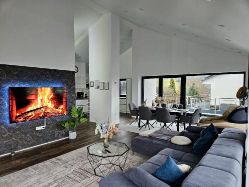 Bad Berleburg Apartment | Stilvolle Penthouse mit großzügiger Sonnenterrasse