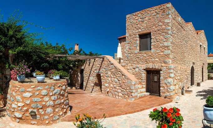 Omales Apartment | Stone built suite-apartment,Olive Grove,Near Beach,Mani 6