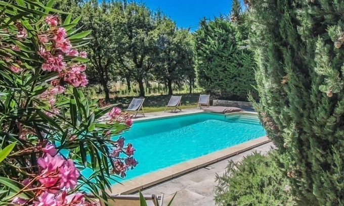 Montsegur-sur-Lauzon House | Stone house in Montségur-sur-Lauzon, Drôme, pool, calm, pets allowed (2).