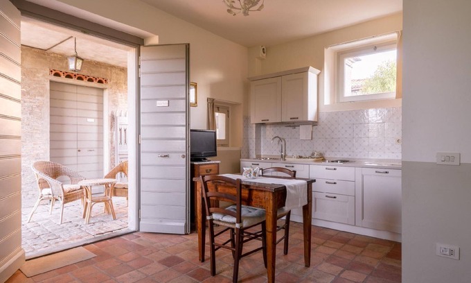 Santa Veneranda Other | Studio apartment with garden, barbecue, pool and view