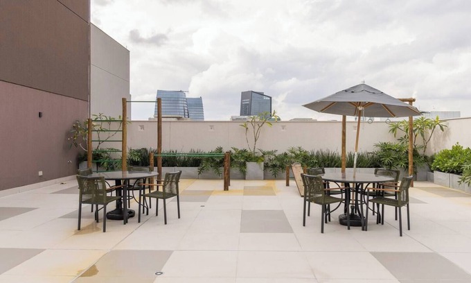Brooklin Novo Apartment | Studio FLAT Vila Olímpia GOOD Location+Coworking+Pool+Parking JK Iguatemi SP