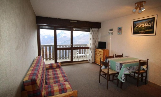 Auris Apartment | Studio cabine spacieux à 250m des pistes, 4 couchages, parking gratuit - Auris en Oisans - FR-1-297-248