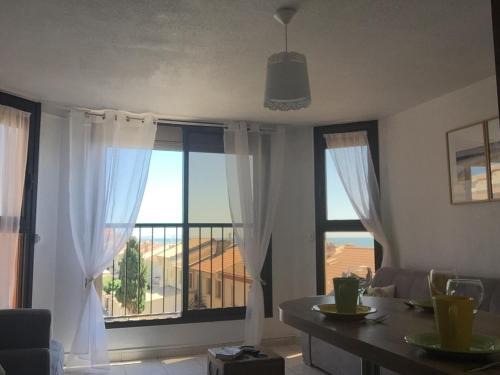 Valras-Plage Apartment | Studio cabine Toi et Moi à 30 m de la plage de Valras centre