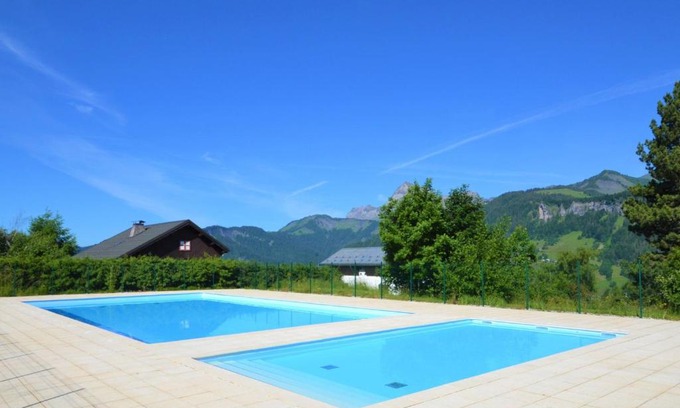 Notre-Dame-de-Bellecombe Apartment | Studio cosy aux pieds des pistes, piscine, parking - Notre-Dame-de-Bellecombe - FR-1-505-48