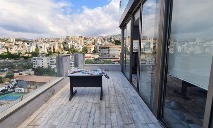 Dbayeh Apartment | Studio Duplex Gazon sea View Dbayeh Prime Location