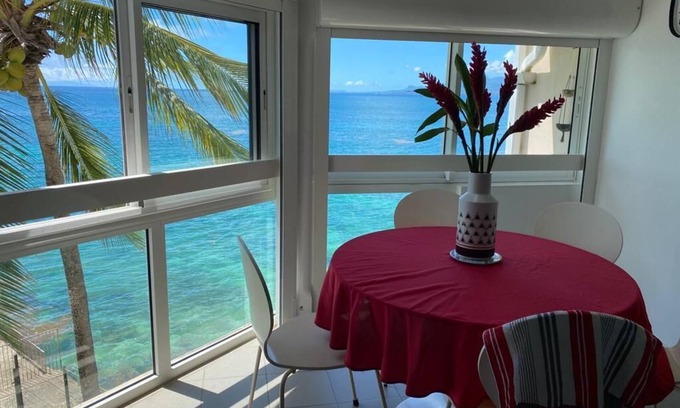 Pointe de la verdure Apartment | Studio EN Duplex , VUE Plongeante Dans L'ocean