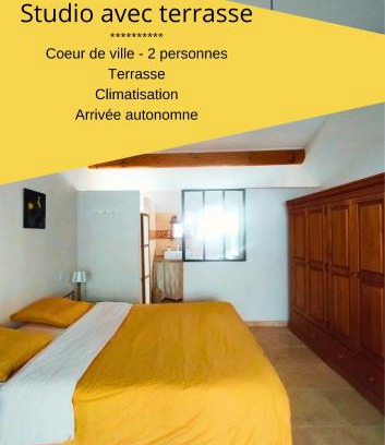 Beaumes-de-Venise Apartment | Studio en plein coeur du village