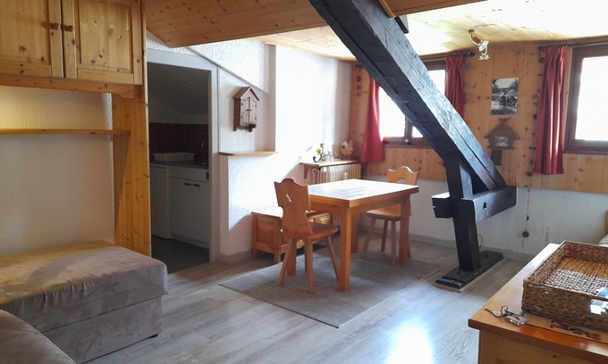 La Clusaz Apartment | Studio in the center of the village