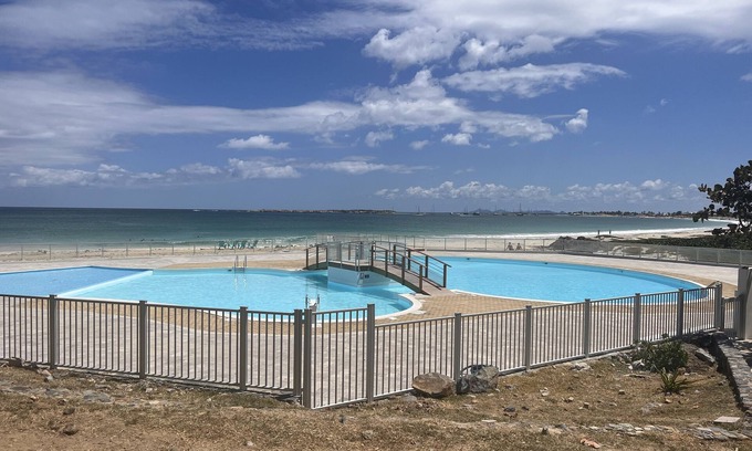 Cul de Sac Apartment | Studio Orchidée 5m from the most beautiful beach of Saint Martin