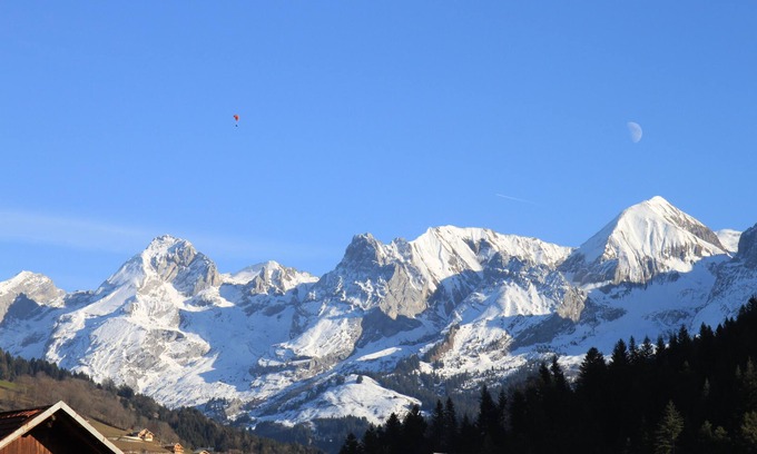 Le Grand-Bornand Apartment | Studio Plein Sud village center