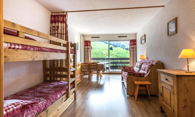 La Clusaz Apartment | Studio plein sud avec balcon, 2-4 pers, La Clusaz - FR-1-437-6