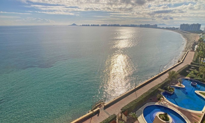 San Javier Apartment | Stunning apartment with huge terrace front line to the Mediterránean