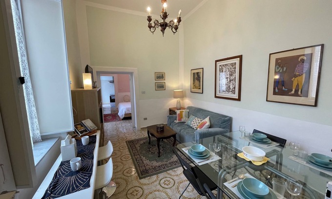Rione Sanita Apartment | Stunning Apartment with petite terrace in Aristocratic Palace