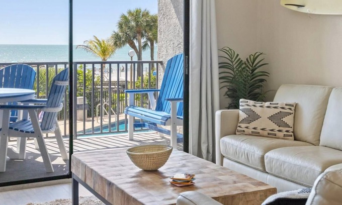 St. Pete Beach Condo | Stunning beachfront views on St. Pete Beach