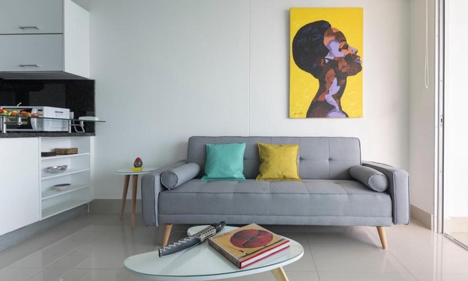 Bocagrande Apartment | Stunning Highrise Seafront Apartment