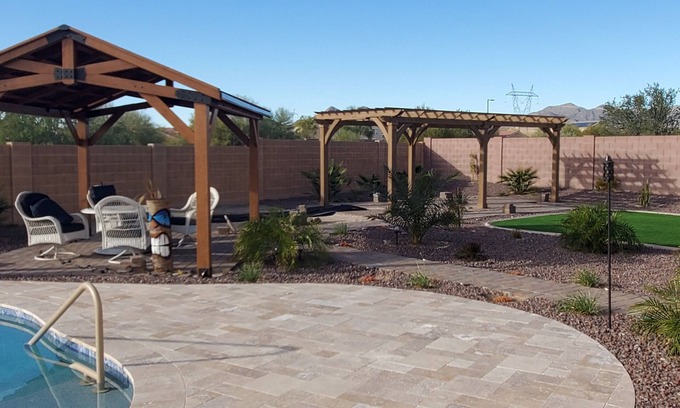 Sundance House | Stunning lg home with backyard Oasis with pool & hot tub. 4000 sqft on 1/3 acre.