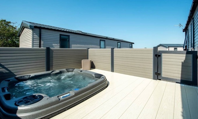 Blackford Ski Chalet | Stunning lodge with one double with en-suite shower and one twin.