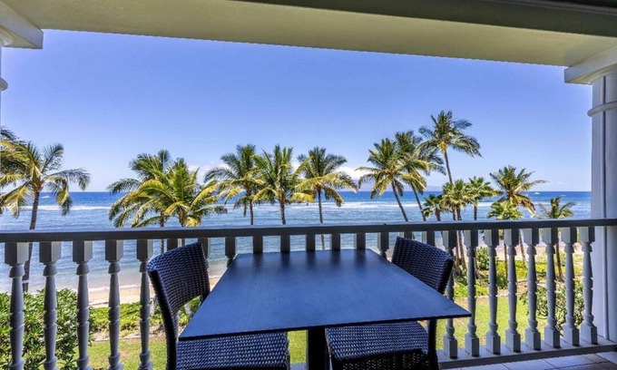 Historic Lahaina Front Street Condo | Stunning Oceanfront Maui Condo, Steps to Beach, Unbeatable Views & Relaxation!