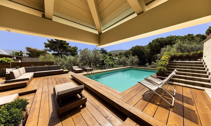 Priora Villa | Stunning private villa with sauna, hot tub, A/C, private pool, WIFI, TV, patio, close to Sorrento