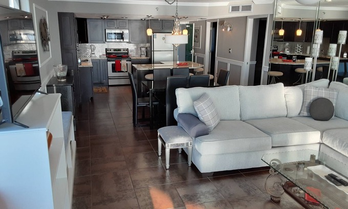 Biltmore Beach Condo | STUNNING SUNSETS 2BR Luxury Ocean Front Condo with Free seasonal beach service n