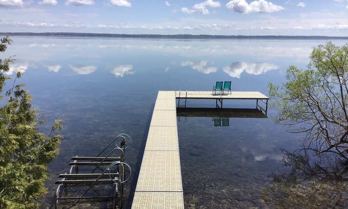 Suttons Bay House | Stunning Suttons Bay home, Private Lake Michigan lakefront. New to Rental Market