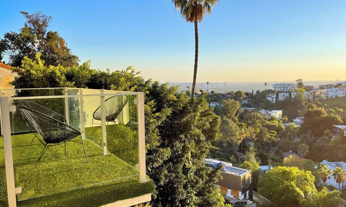 Hollywood Dell House | Stunning Views Hollywood Hills Lux Living