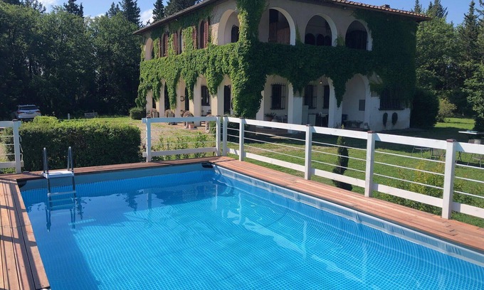 Montespertoli Villa | Stunning villa with A/C, private pool, WIFI, TV, patio and panoramic view, close to San Gimignano