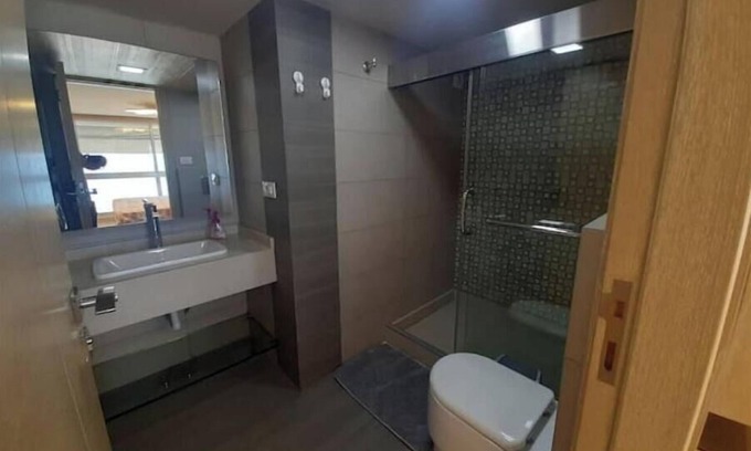 Kfardebian Apartment | Stylish beach duplex with seaview, 24h electicity