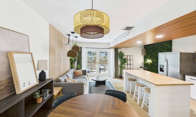 West Town Apartment | Stylish 2BR | Patio Oasis & Free Parking