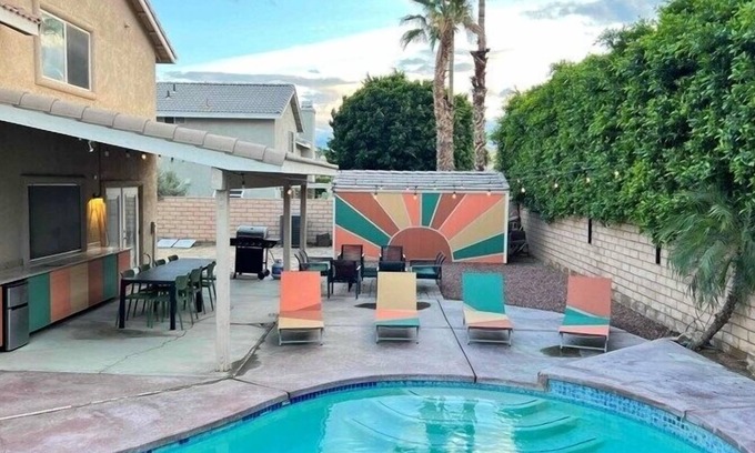 Indio House | Stylish 4-bedroom Pool home in Indio with game room .