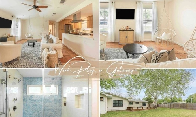 North Austin Civic Association House | Stylish and Spacious Home in North Central Austin