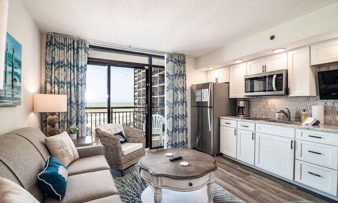 Windy Hill Condo | Stylish and very clean oceanfront condo- Pools, hot tubs, pool bar, lazy river!