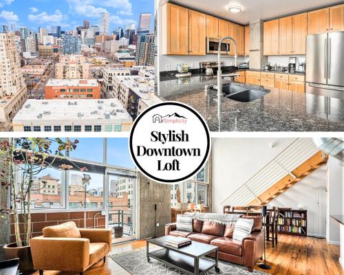 Civic Center Hotel | Stylish City Loft Walk To Dining & Shops