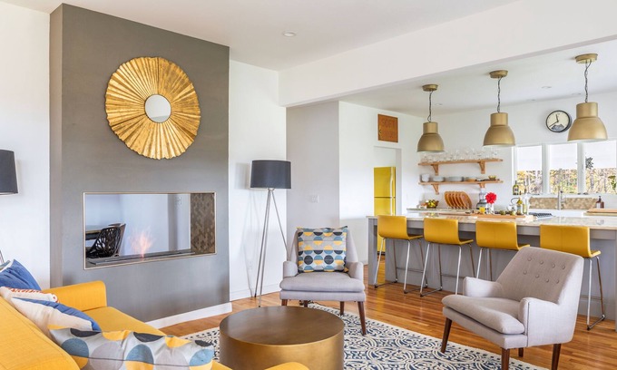 Belfast House | Stylish, Modern Calm Home Set On 6 Acres With Water Views & Wildflower Meadow.