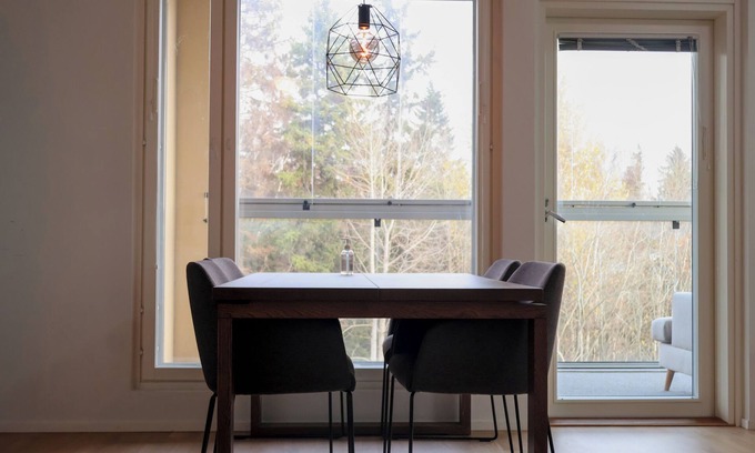 Espoo Apartment | Stylish & Quiet Espoo Retreat with Sauna and Parking