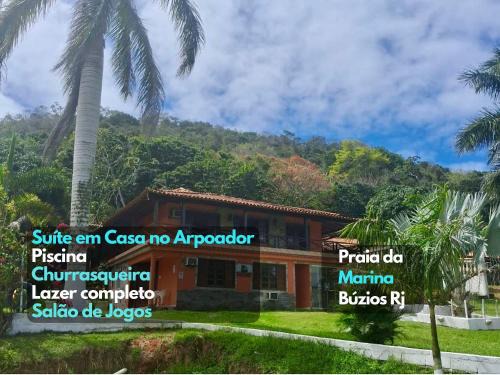 Arpoador House | Suíte2 Pousada Arpoador a pé da Praia Búzios