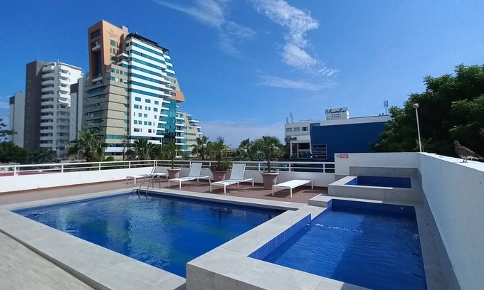 Manta Apartment | Suite con Acceso a Piscina