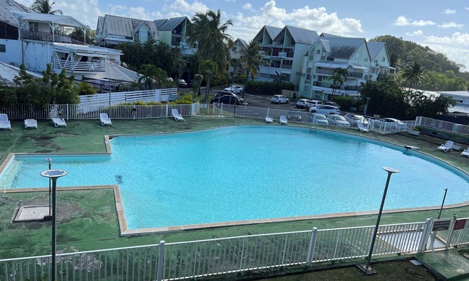 Bas du Fort Condo | Suite with Sea View and Swimming Pool in Gosier -Ideal for an Unforgettable Stay