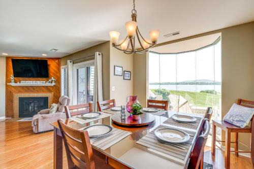 North Shore Apartment | Sun-Filled Condo with Smith Mountain Lake Views