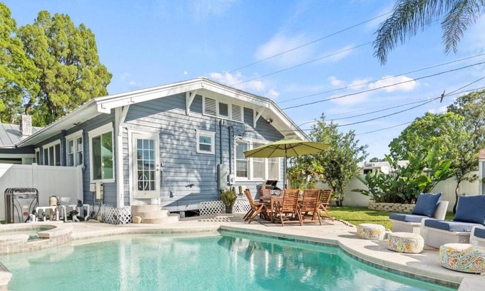 Pinecrest West Park House | Sunny Days - Pet Friendly 3 BR Home with Heated Pool & Hot Tub