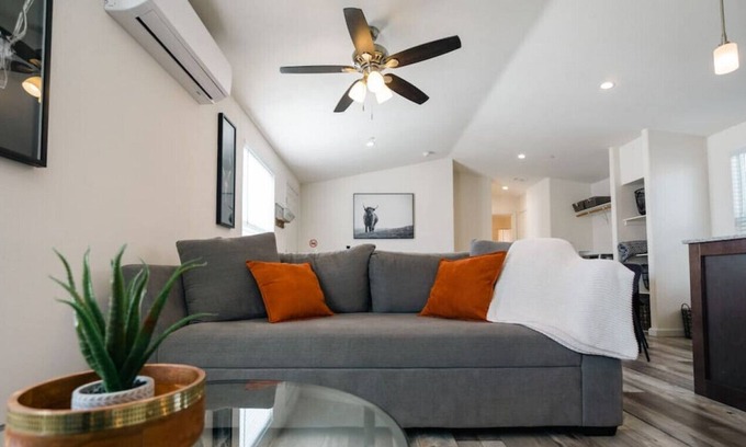Desert Hot Springs House | Sunny Spacious Desert Home at Mineral Pool Resort!