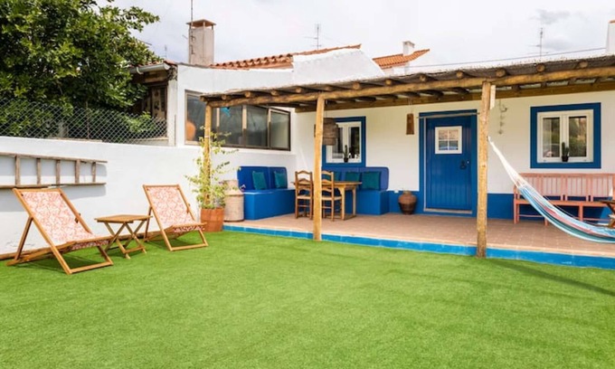 Monsaraz House | Sunrise Monsaraz Blue - Casa com 2 Quartos Jardim