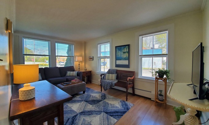 Rockland Apartment | Sunrise Suite, near Rockland Harbor, walk to DT