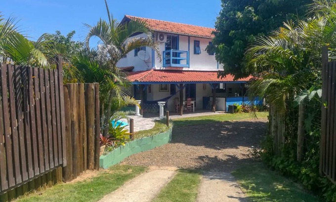 Praia do Rosa House | Sunset House - 3 bedrooms, air conditioning, pool and barbecue