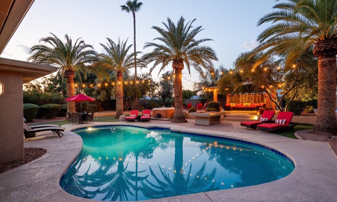 Shea North Estates House | Sunset Palms-Pool, Spa & Sports Court-Scottsdale