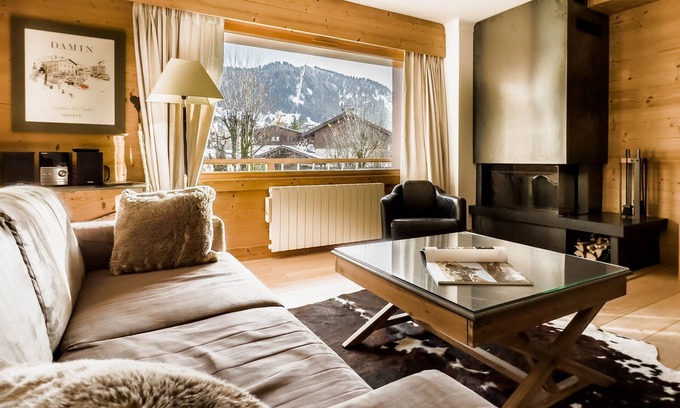 Megeve Apartment | Sunshine Megève au centre du village avec parking