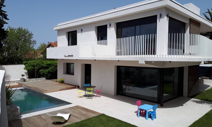 La Pointe Rouge Villa | Superb house between sea and cove with swimming pool