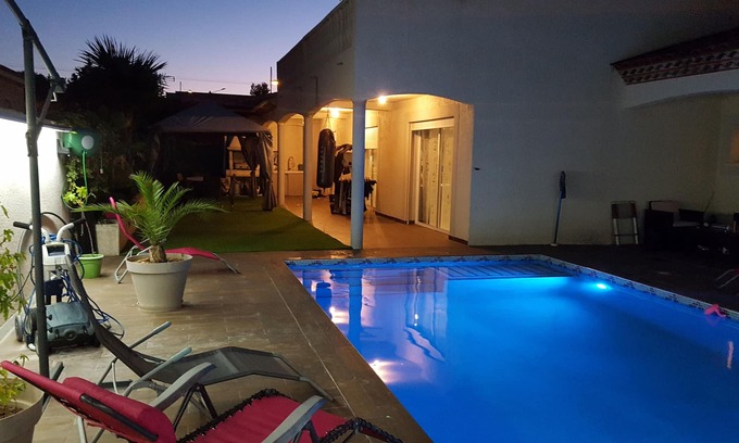 Marseillan House | Superb villa close to the sea with private pool